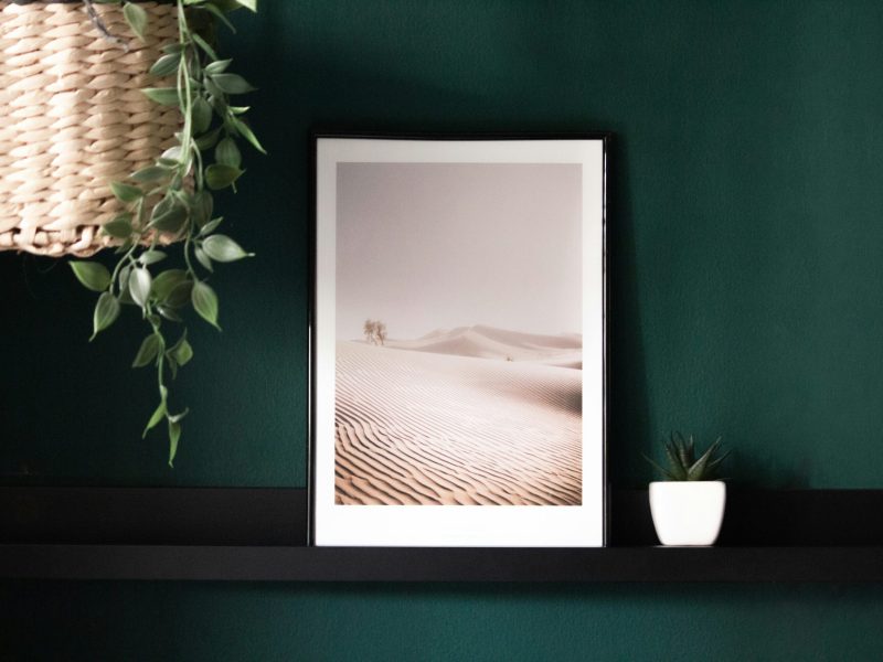 frame green bacg